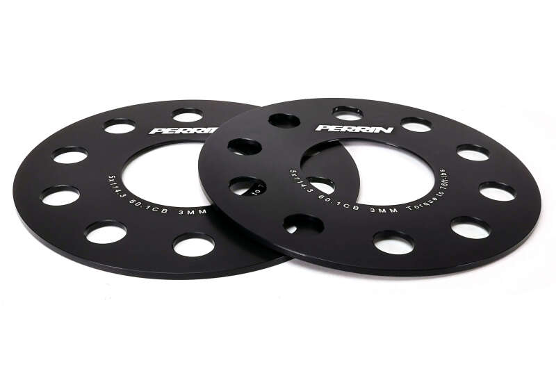 Toyota GR Corolla Wheel Spacers - Perrin Performance - 60.1mm CB / 5x114.3 BP - 3mm - `23-`26